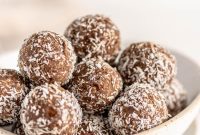 Vegan Coffee Coconut Energy Balls