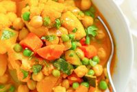 Golden Chickpea Potato Curry