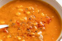 Sunshine Vegan Sweet Potato Corn Chowder
