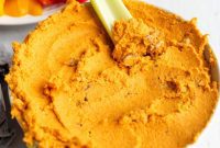 Vibrant Roasted Carrot Hummus