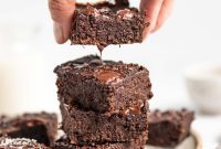 Tropical Vegan Protein Brownies