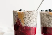 Peanut Butter Jelly Chia Bliss
