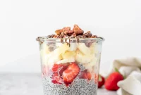 Banana Split Chia Parfait