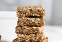 Vegan Tahini Hemp Energy Bars