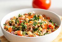 Vibrant Chickpea Tabouleh