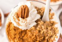 Spiced Pumpkin Overnight Oats