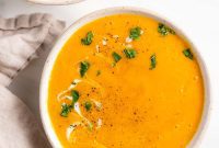 Creamy Slow Cooker Butternut Squash Soup