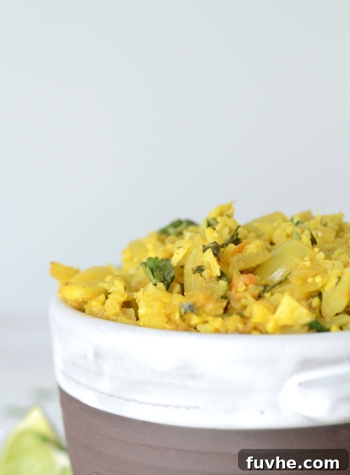 Healthy Vegan Cauliflower Coconut Dahl