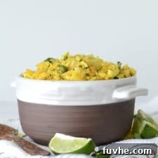 Healthy Vegan Cauliflower Coconut Dahl
