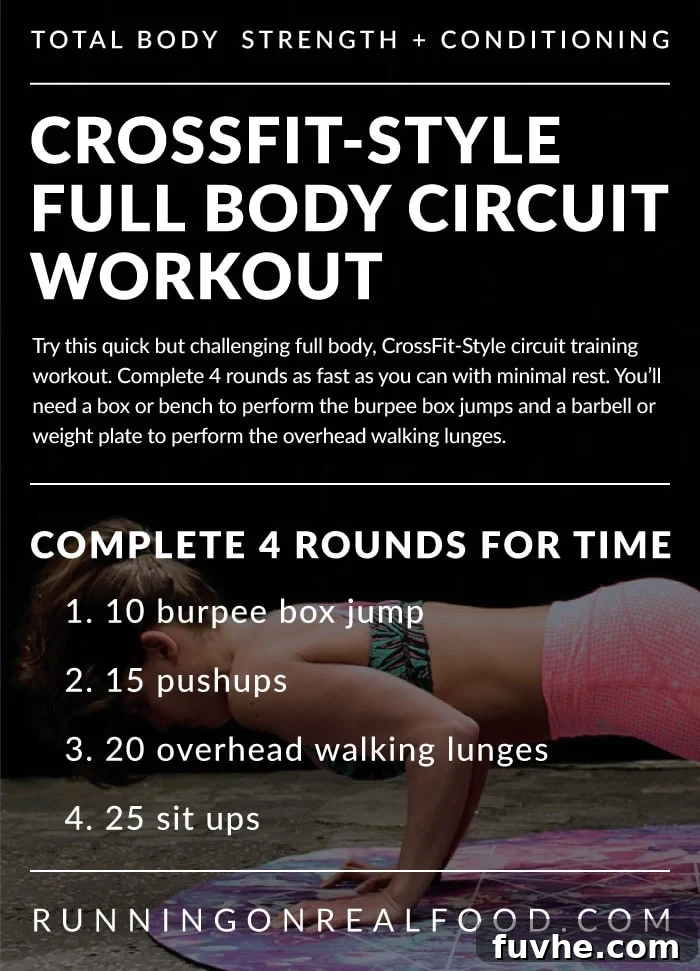 Full Body Conditioning Workout | a challenging CrossFit-Style WOD
