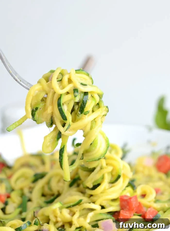 Nutritional Yeast: Your Passport to Cheesy Flavor, Plant-Based Nutrition 4 Vegan Zoodles with Cheesy Sauce made with Nutritional Yeast