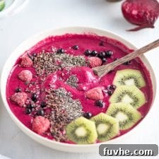 Strawberry Beet Smoothie with Almond Milk - Running on Real Food