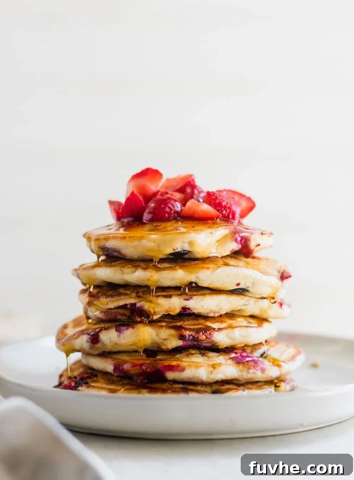 Banana Pancakes for an Easy Vegan Breakfast