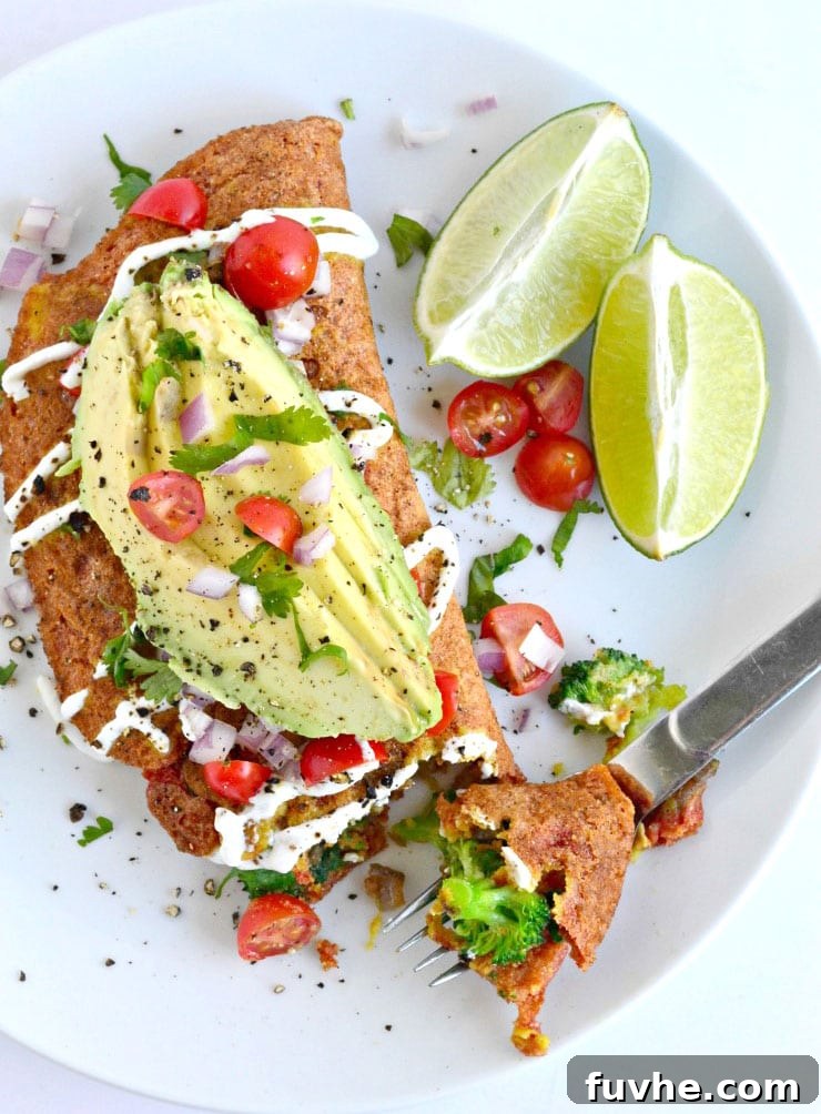 Vegan Omelette for an Easy Vegan Breakfast