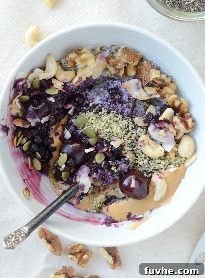 Rise and Shine Inflammation Free 22 Healthy Grain-Free Coconut Chia Breakfast Bowls | vegan, gluten-free, low carb
