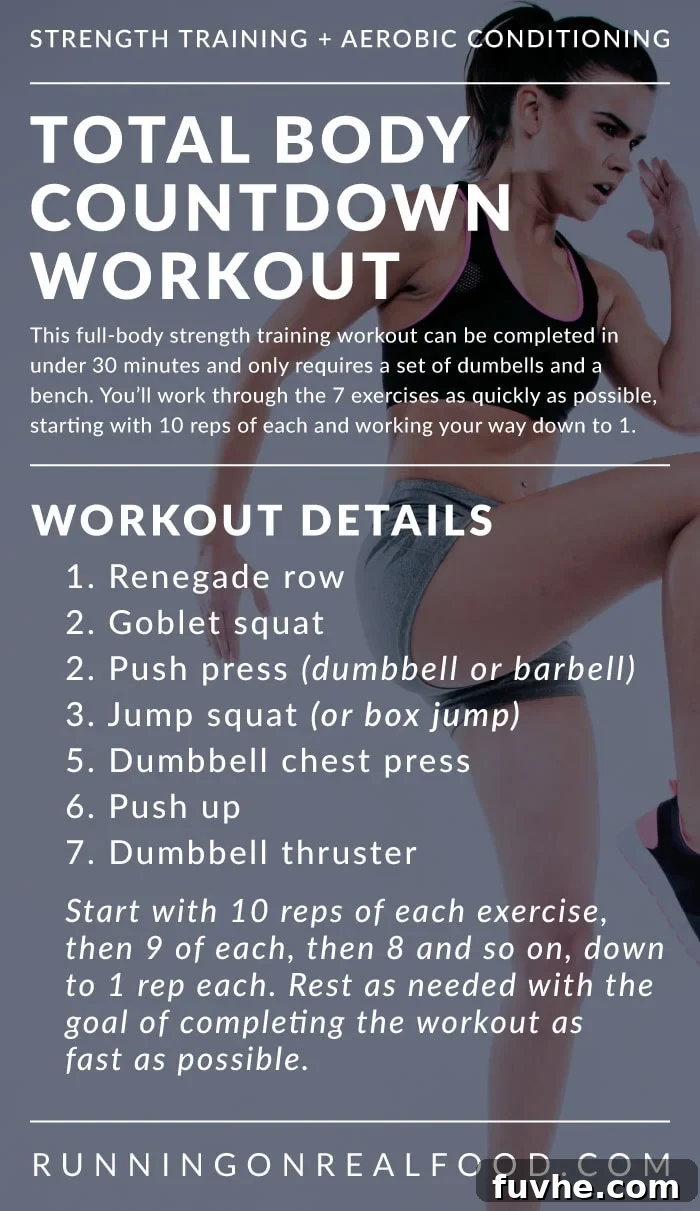 Full Body Countdown Challenge 2 Total Body Countdown Workout for Strength and Conditioning