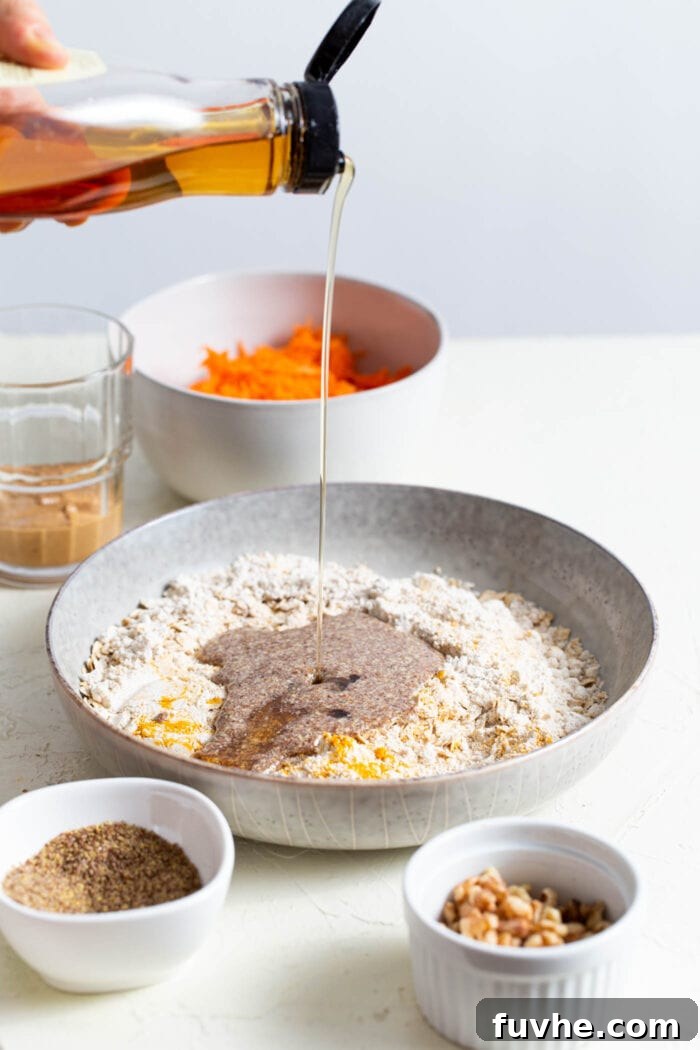 Sweet Swaps from Nature 8 Syrup being poured into a bowl.