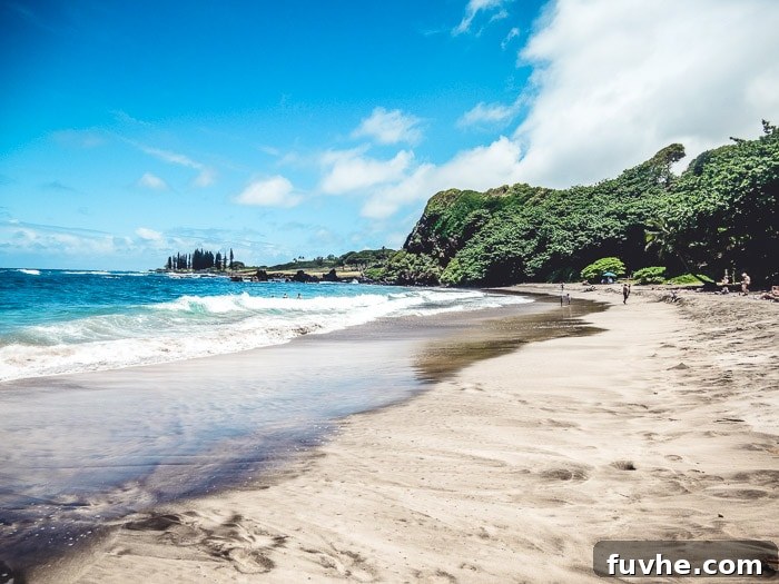 Unforgettable Maui Experiences 25 Hamoa Beach on the Road to Hana - Running on Real Food