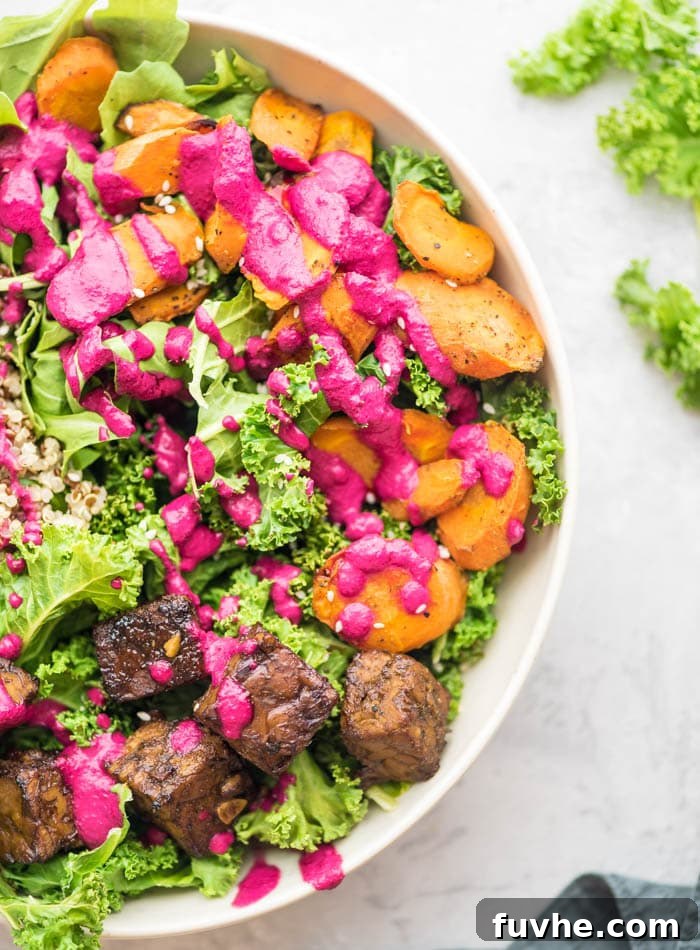 Wholesome Tempeh Quinoa Power Bowl 3 Vegan Quinoa Macro Bowl with Tempeh - Running on Real Food