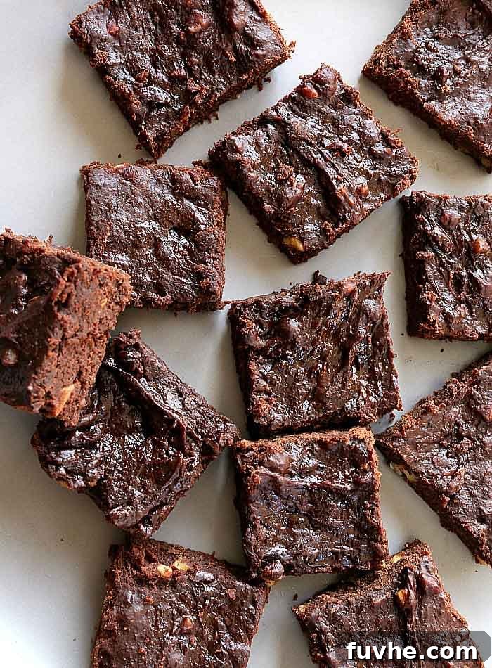 Healthy 3-Ingredient Chocolate Brownies from Delightful Mom Food