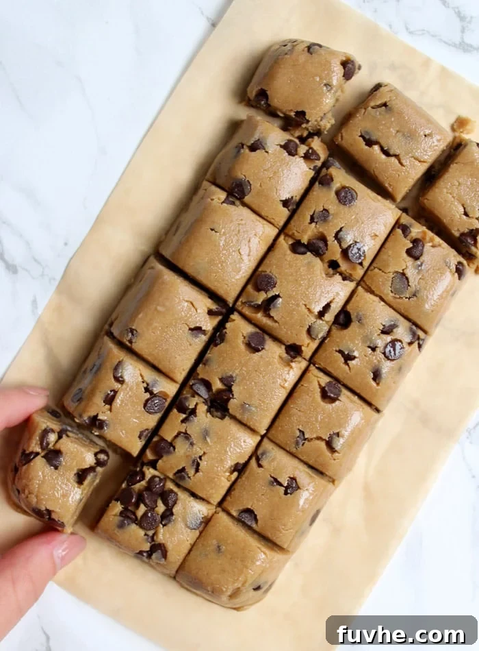 Cookie Dough Fudge for an Easy Vegan Dessert