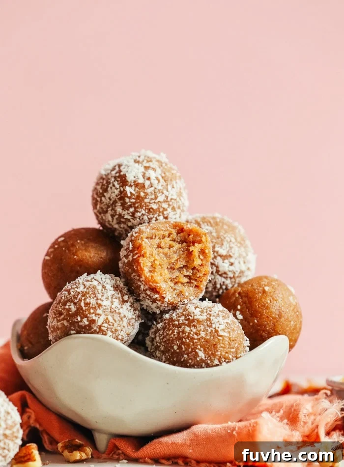 No-Bake Delicious Vegan Cake Bites from Minimalist Baker