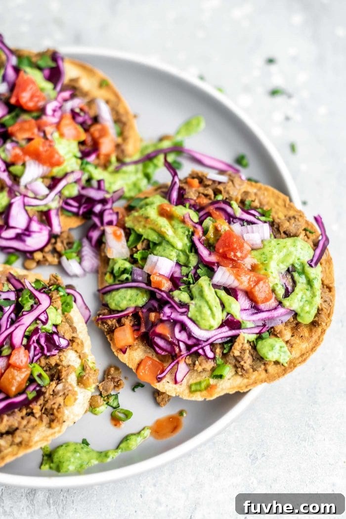 Spiced Lentil Tostadas 3 How to Make Easy Vegan Lentil Tostadas - Step-by-Step Guide