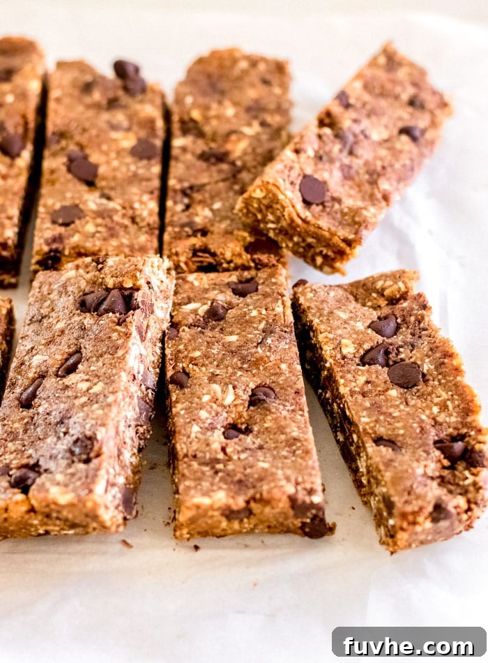Fuel Your Journey: 14 Vegan Road Trip Snacks 2 Nut-Free No-Bake Granola Bars with Tahini and Chocolate Chips