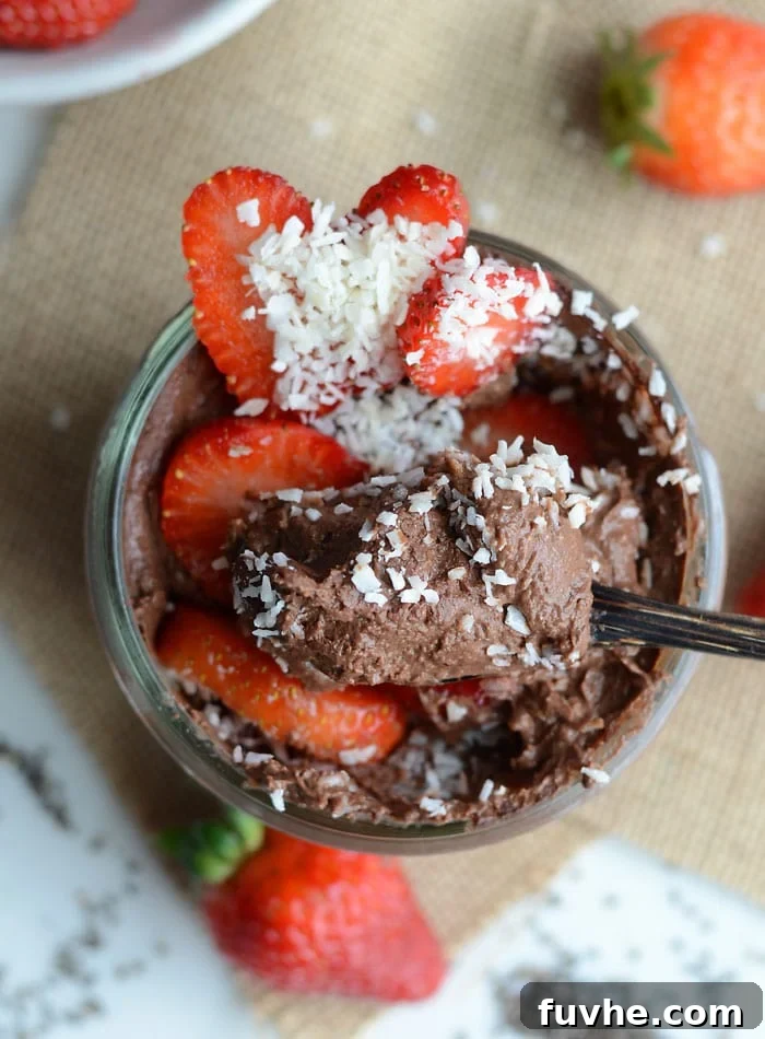 Decadent Chocolate Protein Chia Treat 4 Vegan Chocolate Chia Protein Pudding - Healthy, Creamy and Delicious!