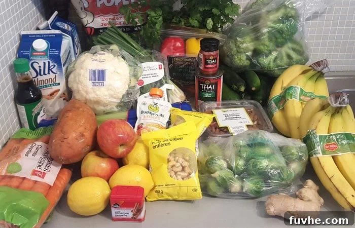 Vegan Flexible Dieting Meal Plans - Grocery Shopping