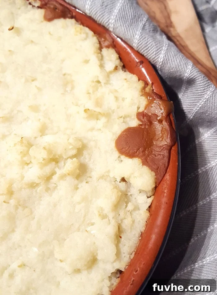 Vegan Flexible Dieting Meal Plans - Cauliflower Shepherds Pie