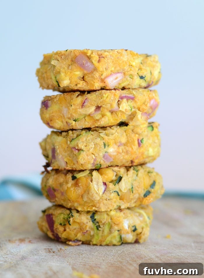Lemon Tahini Chickpea Veggie Burgers