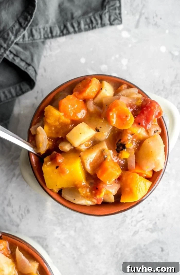 Wholesome Slow Cooker Garden Stew 2 Healthy Slow Cooker Root Vegetable Stew - Running on Real Food