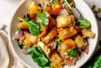 Wholesome Warm Farro Salad