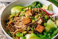 Umami Tofu Soba Bowl